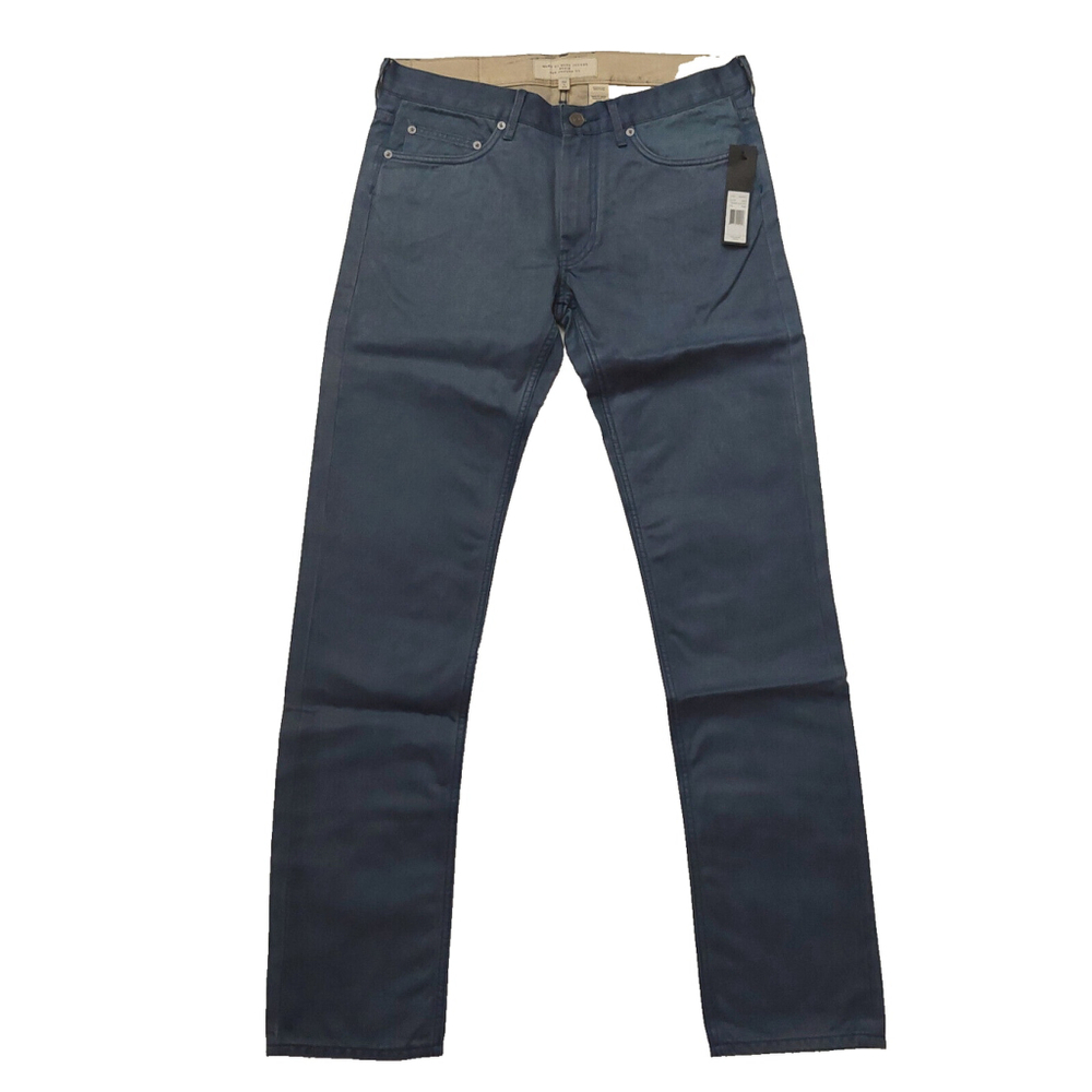 Marc by Marc Jacobs Periwinkle Blue New Uniform Fit Straight Jeans 32x34…
